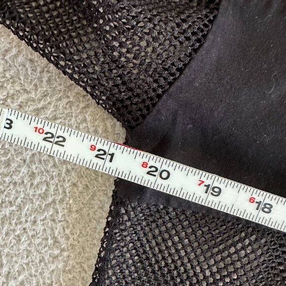 Riot Queen Mesh Top Gothic Crop Kawaii Japan Don’t Kill My Vibes Oversized - Picture 3 of 16